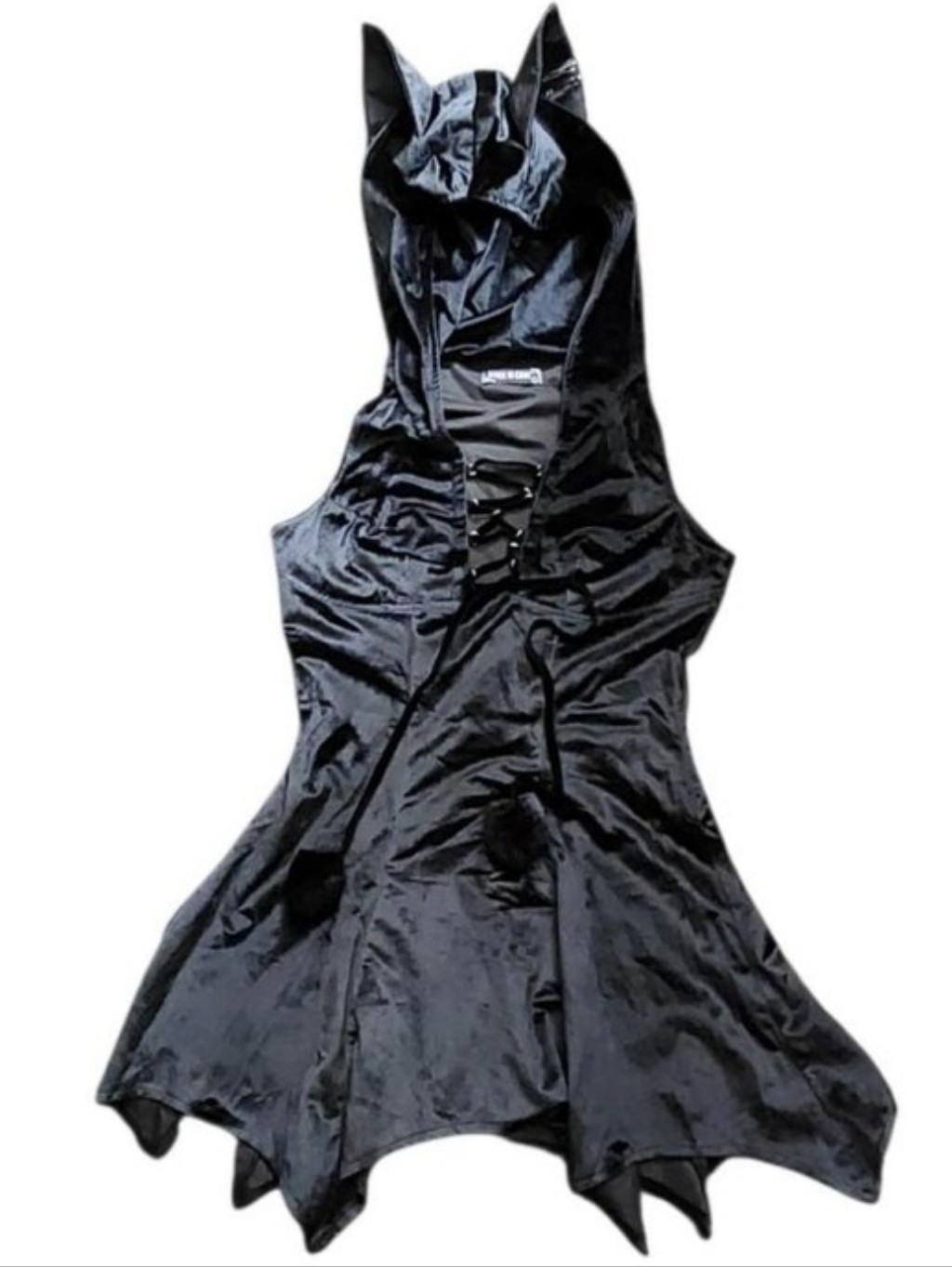Dark In Love Cat Hood Dress Size L